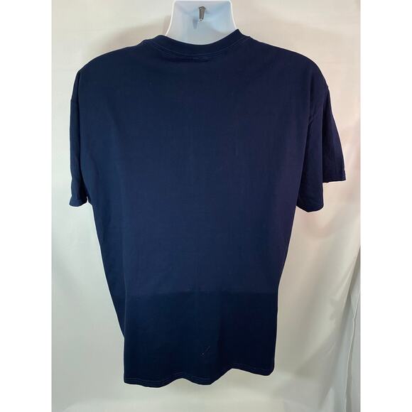 Willy Wonka Golden Ticket I'm a Winner Movie Film Graphic Blue Shirt Size XL - Picture 2 of 9